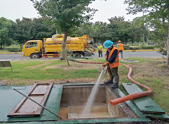 和硕化油池清理